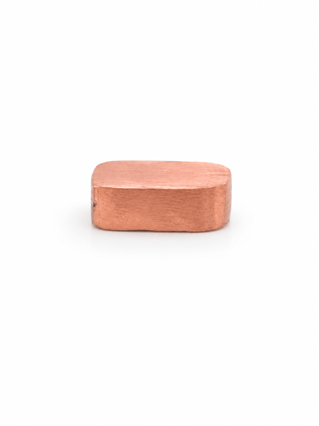 Cœur en cuivre poli d'environ 150 g, pièce cadeau, pureté ≥ 99 % — Atelier Oralyse