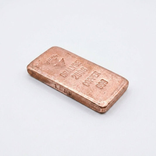 Numéro de série lingot cuivre 200g — Atelier Oralyse